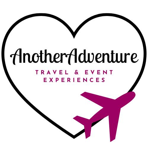 Another Adventure logo heart with airplane
