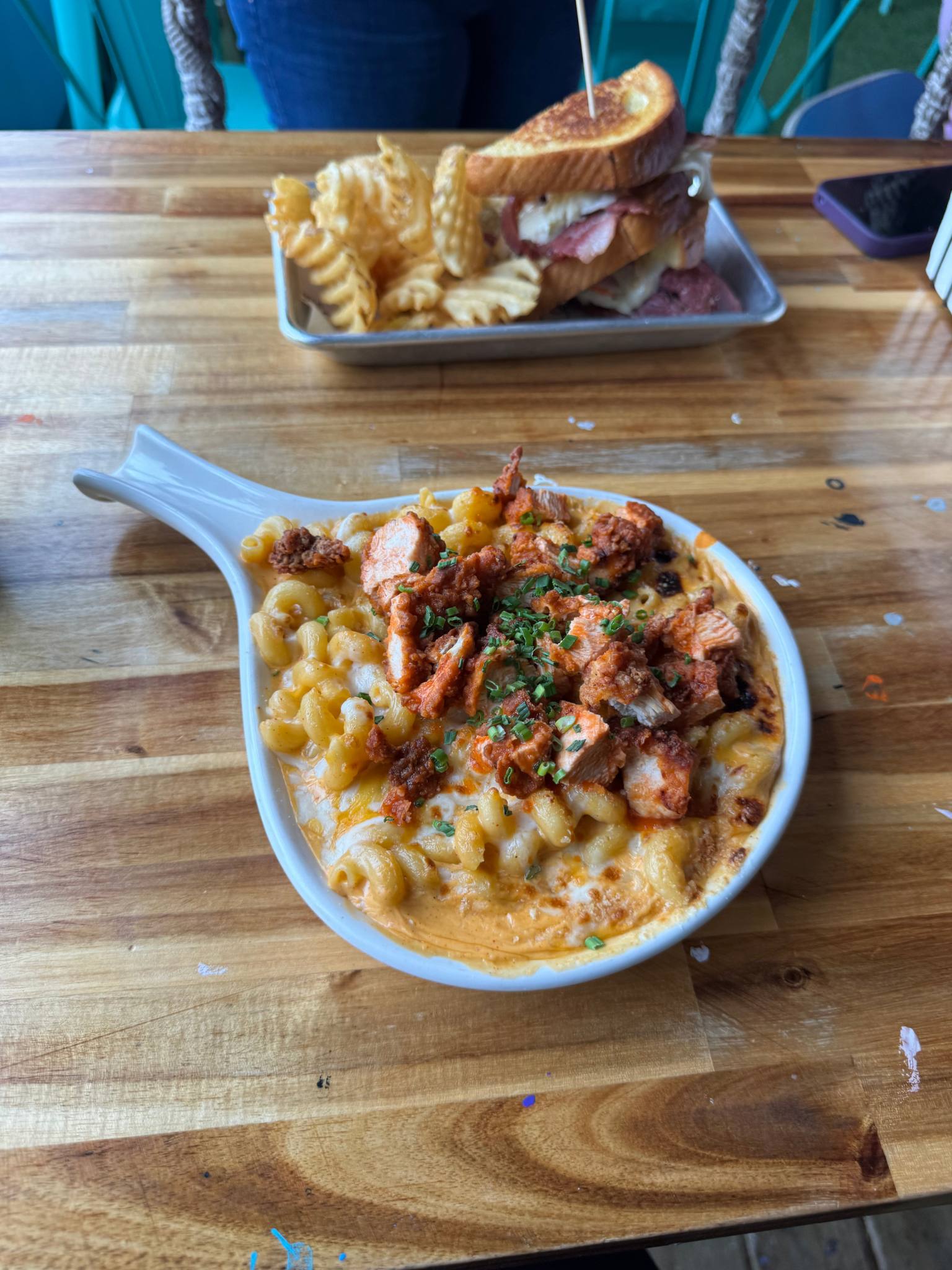 buffalo mac and cheese